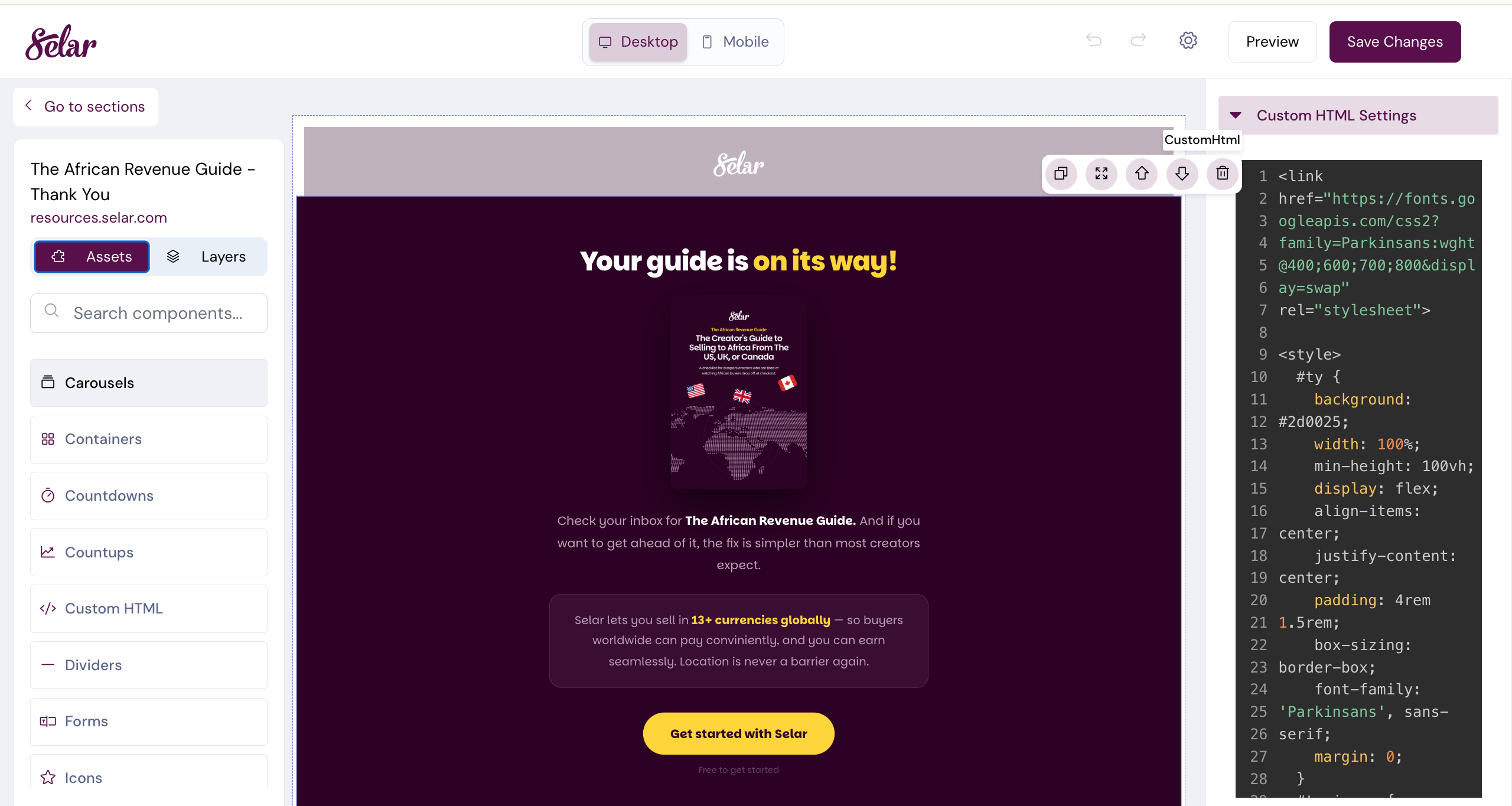 How to build a Landing page with HTML codes